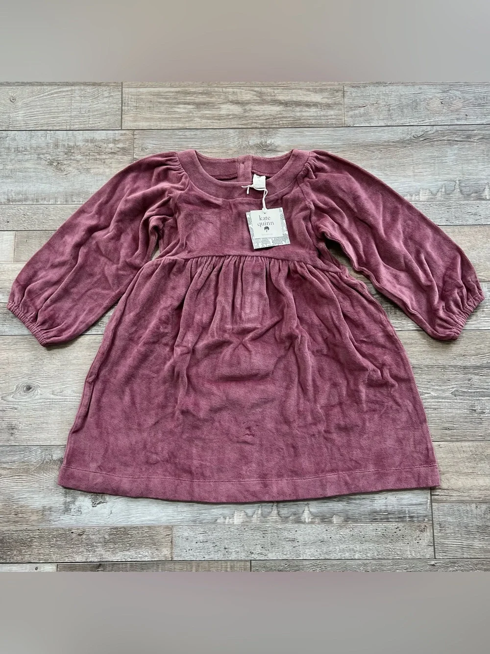 NWT Kate Quinn Girls Velvet Dress Size 6